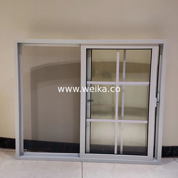 Finestre scorrevoli a doppio vetro UPVC Premium Fabbrica diretta 15+ anni di esperienza Finestra scorrevole in PVC