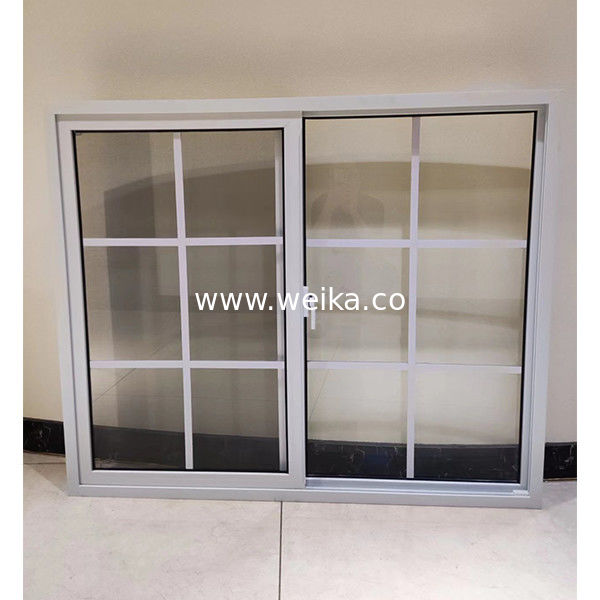 Finestre scorrevoli a doppio vetro UPVC Premium Fabbrica diretta 15+ anni di esperienza Finestra scorrevole in PVC