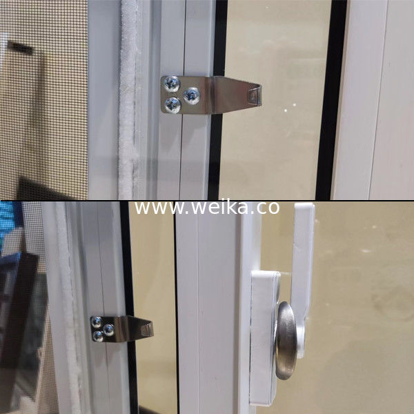 Finestre scorrevoli a doppio vetro UPVC Premium Fabbrica diretta 15+ anni di esperienza Finestra scorrevole in PVC