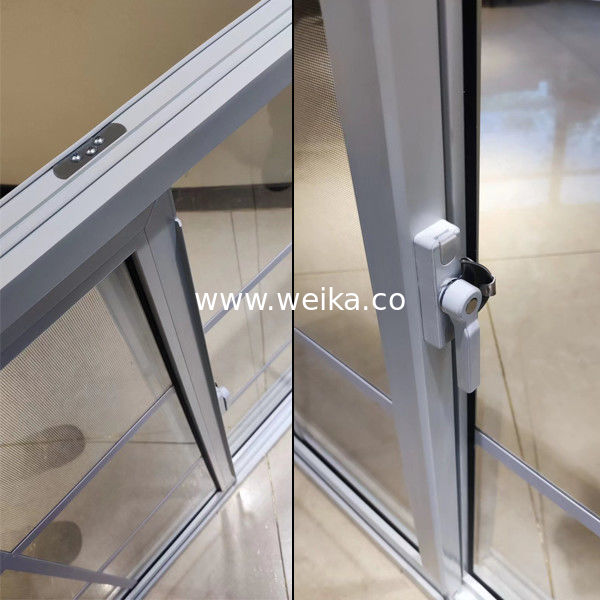 Finestre scorrevoli a doppio vetro UPVC Premium Fabbrica diretta 15+ anni di esperienza Finestra scorrevole in PVC
