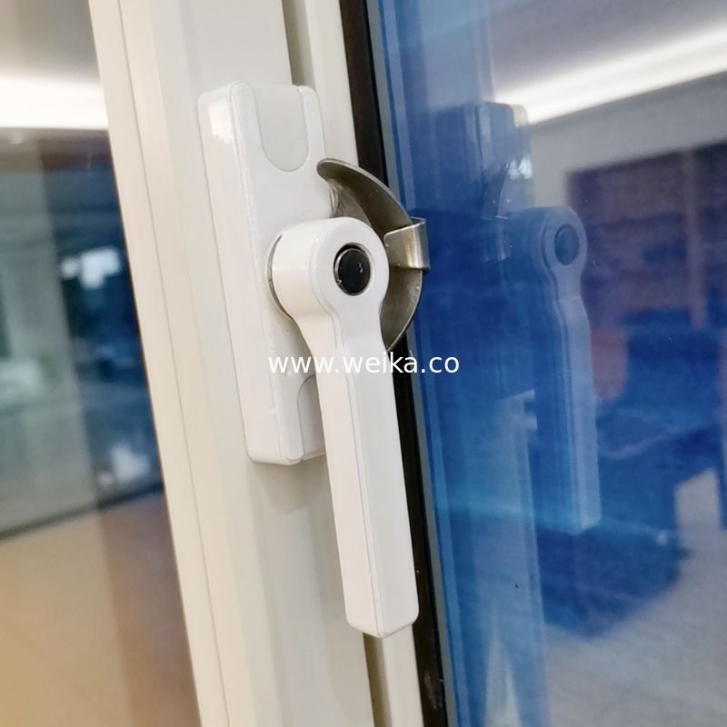 Profili scorrevoli singoli finestre in UPVC con doppio vetro