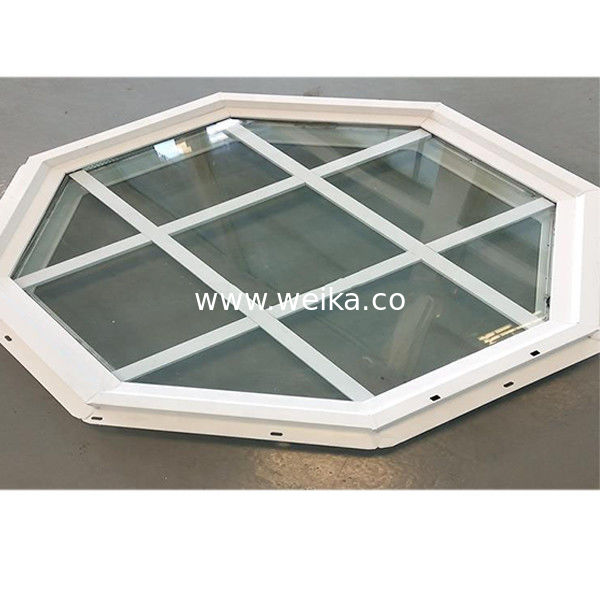 Ventana di vetro fisso 24 pollici ottagono