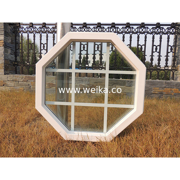 Ventana di vetro fisso 24 pollici ottagono