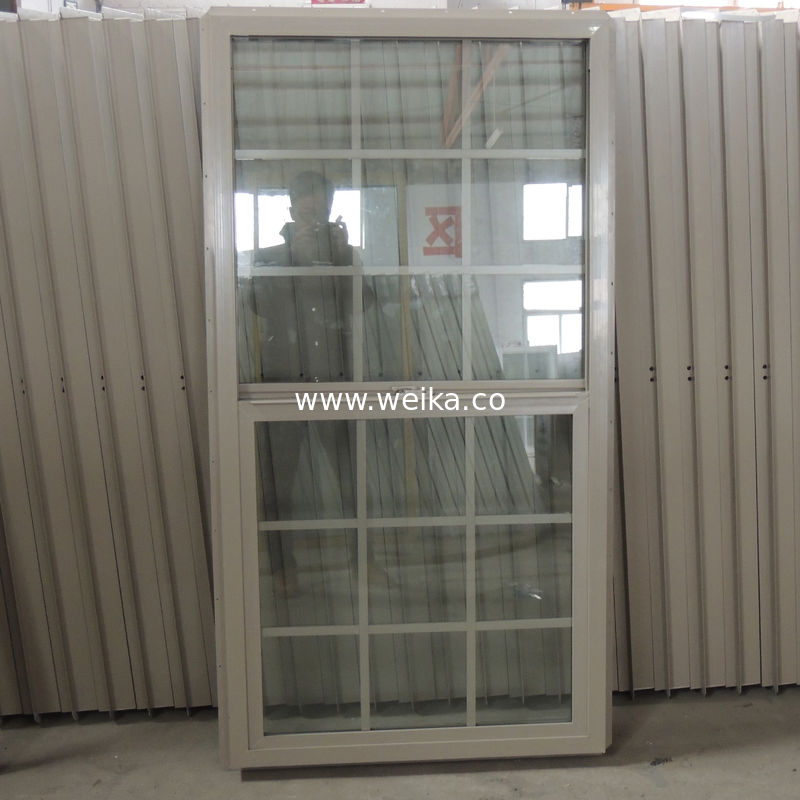 Pannello inferiore in PVC, vetro a bassa resistenza, parte superiore fisso, fascia, finestra solare, lucchetto a mezzaluna
