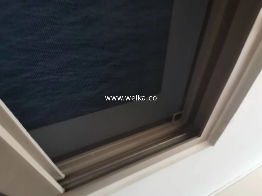 Finestre e porte scorrevoli UPVC Pvc Upvc Vinyl Profile di plastica dettagli Fibra di vetro Fly Screen