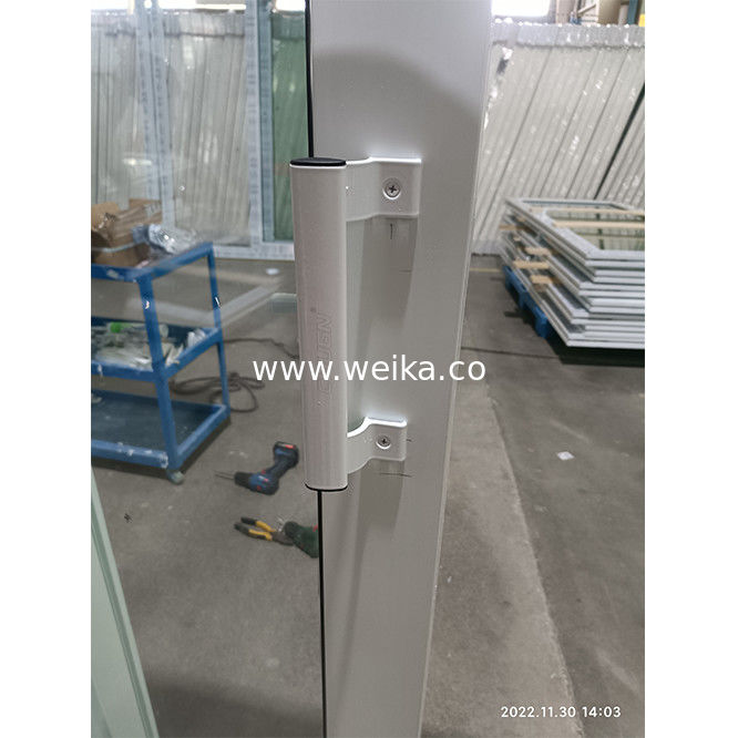 Balcone esterno UPVC porte scorrevoli Pvc Fronte interno Accordion Frame