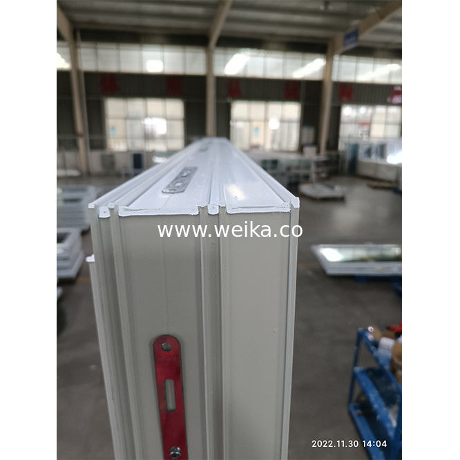 Balcone esterno UPVC porte scorrevoli Pvc Fronte interno Accordion Frame