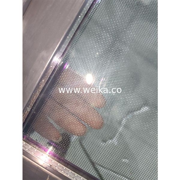 Grandi finestre scorrevoli in vetro UPVC nero resistenti al moho per la decorazione della casa