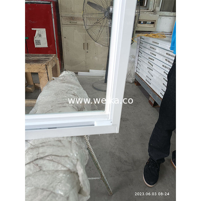 Fibra di vetro Fly Screen alluminio finestra scorrevole e porta di alta resistenza serie Weika 37
