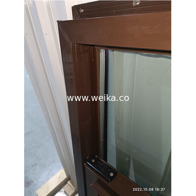 Crescent Lock Top Fixed Sash Single Hang Windows UPVC Lower Panel Low-E Glass