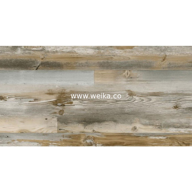 Pavimenti in PVC a prova d'acqua a prova di fuoco 4mm 5mm 6mm Vinyl Modello di marmo di legno Plastica