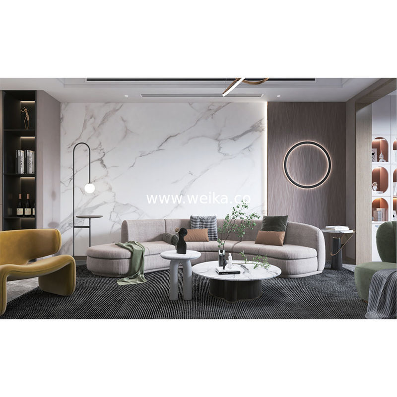 Lussureggiante impermeabile Bagno Decorativo SPC Pannelli da parete Soundproof Interni SPC lamiera di marmo