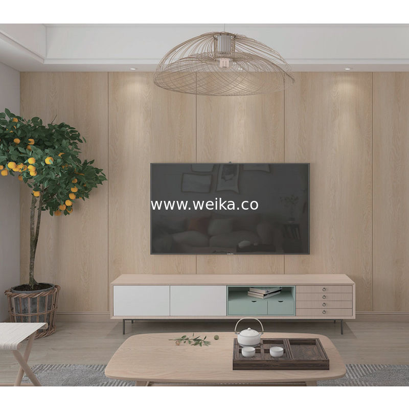3D PVC Click SPC Wall Board Marmo Decorativo Interno Mural Pannelli da parete in legno