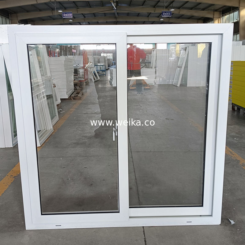Performance di ventilazione delle finestre e delle porte scorrevoli UPVC americane con materiale di rete per schermo in fibra di vetro