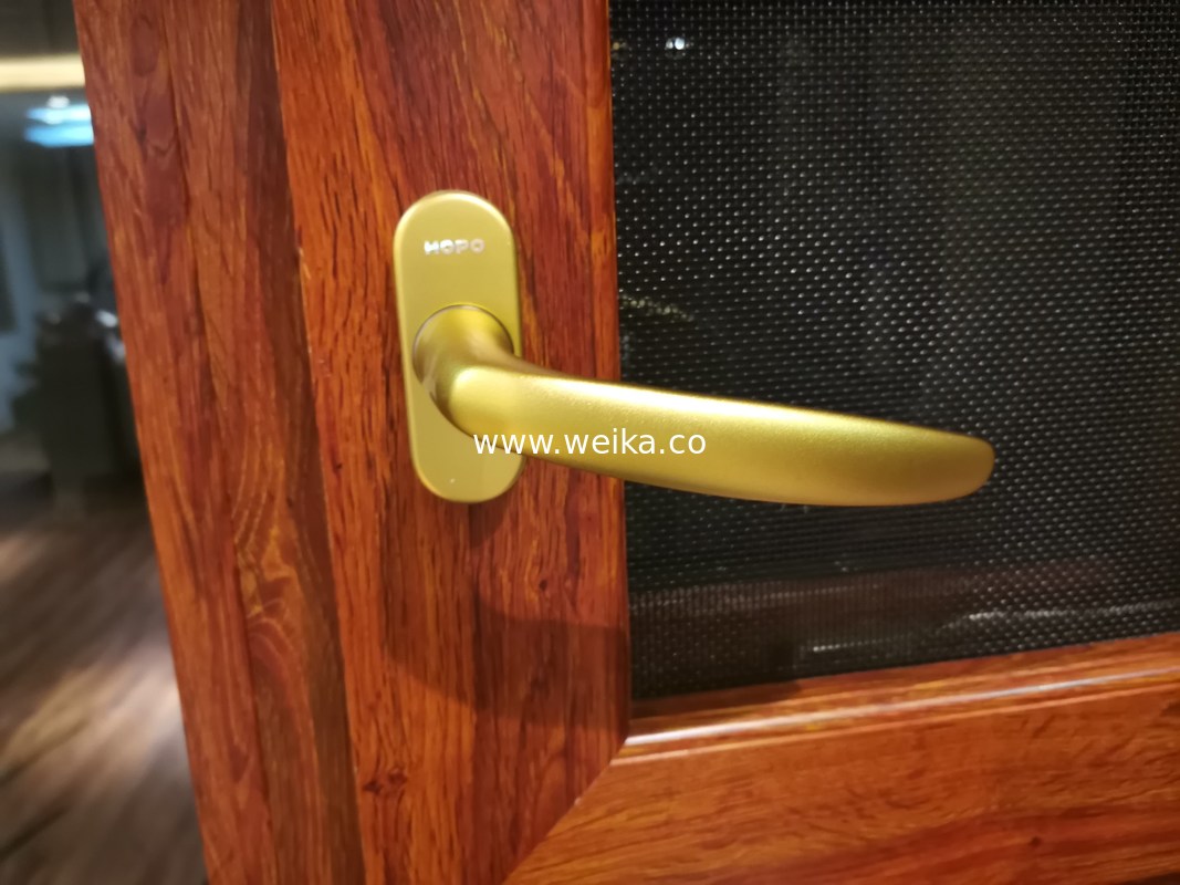 Miglior design vetro fisso ottagonale con vetro sospeso in alluminio