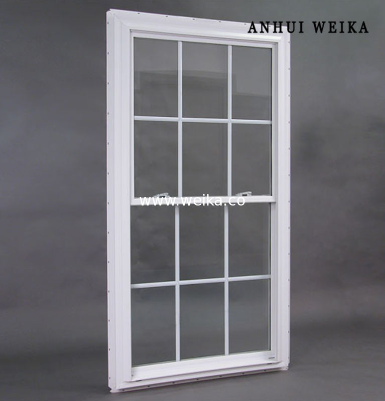 Facile manutenzione e progettazione di griglie in PVC Vinile PVC Upvc Plastica UPVC Finestra a doppio appeso