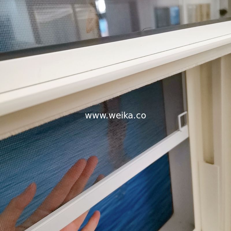 Finestra a doppio temperamento in vetro vinile PVC in plastica UPVC a doppio appeso per risparmio energetico