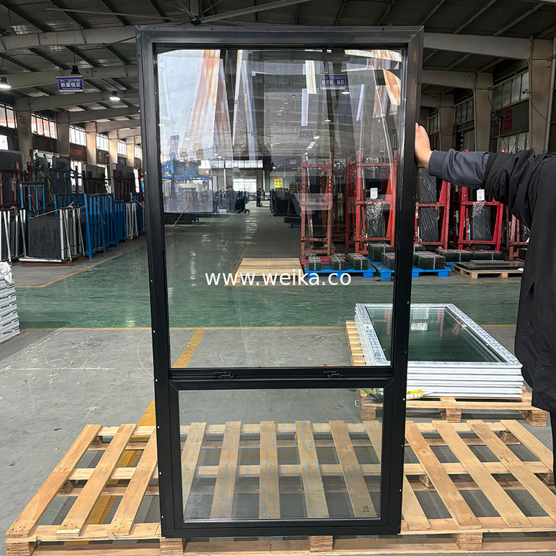 Vinile bianco a dimensioni personalizzate con finestre a colpi singoli UPVC