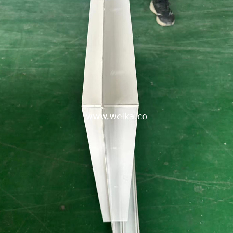 Cerniera a frizione per finestra e porta scorrevole in PVC con intaglio standard e vetro float
