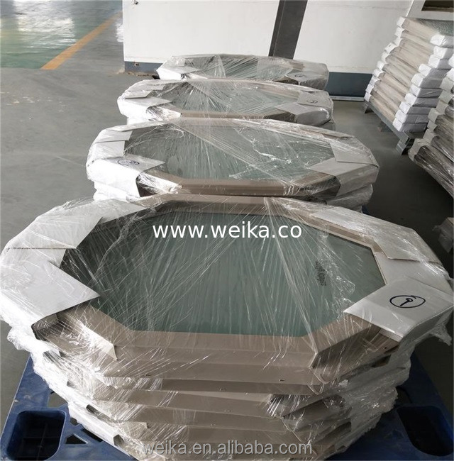 Rivestimento in polvere finestre in UPVC a sospensione singola per apertura verticale e basso consumo energetico