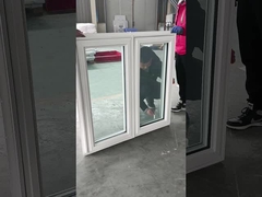 Crankscreen di vetro in PVC in plastica in stile americano