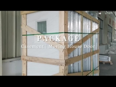 Come vengono confezionate le porte a cerniera per la spedizione?