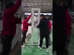 OEM Doppia vetrata termico rompere vetro di alluminio vetro di avvolgimento Fissato