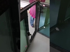 Tilt Turn Windows For Villa 5mm/6mm/8mm/10mm Spessore di vetro di alluminio per rottura termica