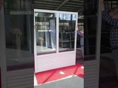 Vetro fisso in lega di alluminio con aria condizionata