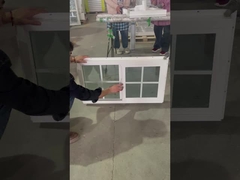 Marchi cinesi finestre scorrevoli singole in UPVC Risparmio energetico e protezione dell'ambiente