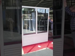 Fenestra fissa di vetro insonorizzato con sistema di ventilazione climatizzata